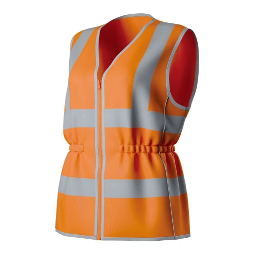 HI-VIS Kvinders Tricot Fitted sikkerhedsvest.