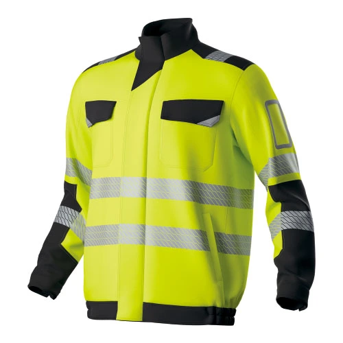HI-VIS to-tons strækket arbejdskøretøj jakke