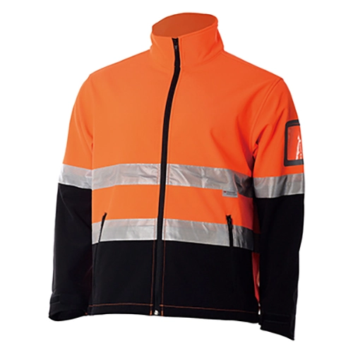 HI-VIS To Tone blødskal jakken